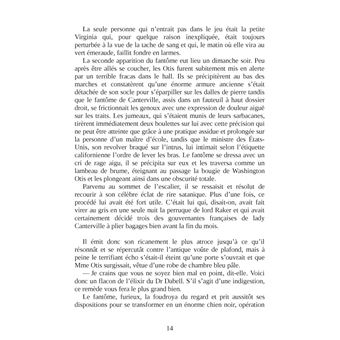 Le fantôme de Canterville et autres contes