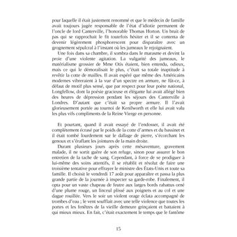 Le fantôme de Canterville et autres contes