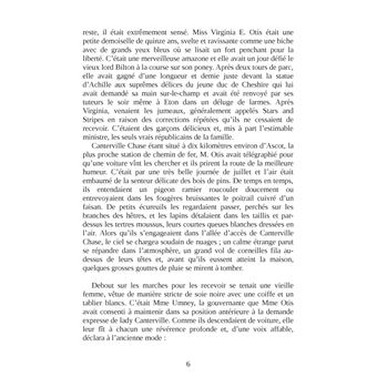 Le fantôme de Canterville et autres contes