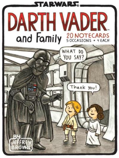 DARTH VADER TM AND FAMILY NOTECARDS