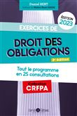 Exercices de droit des obligations 2023
