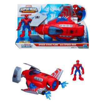 Figurine Spider-Man et son Spider Jet Playskool 12,5 cm