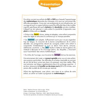 Mon cahier de maths facile !