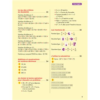 Mon cahier de maths facile !