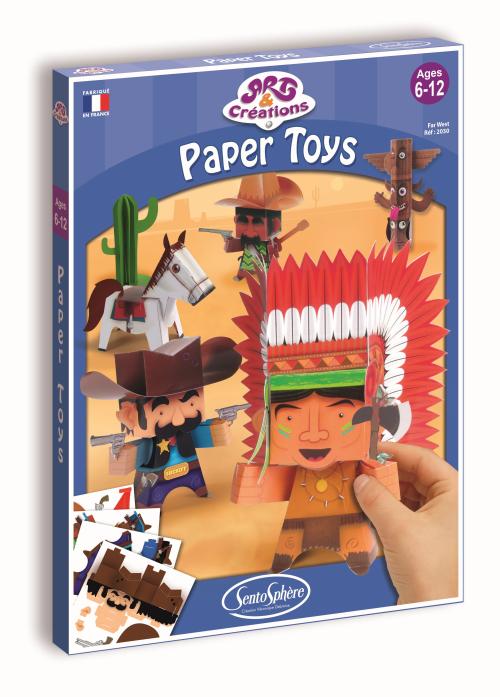 Sentosphère Paper Toys Far West