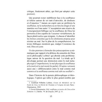 Si Dieu est amour, pourquoi le mal ?