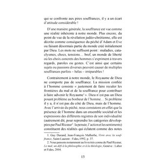 Si Dieu est amour, pourquoi le mal ?