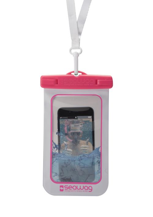 Coque étanche Seawag Blanc et Rose pour smartphone