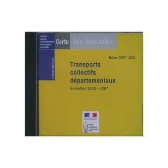 Transports collectifs departementaux evolution 20022007 annu