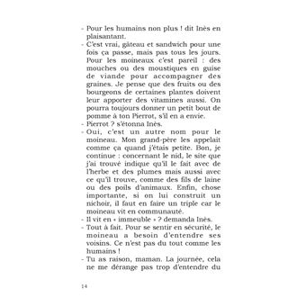 Moineau sans abri : Inès piaffe d'impatience