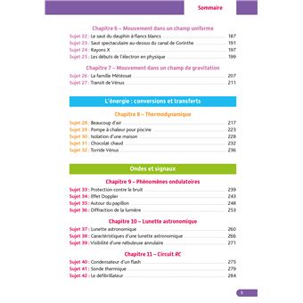 Annales Objectif BAC 2024 - Spécialité Physique-Chimie