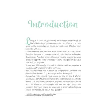 Concevoir un enfant. Restaurer la fertilité avec la Naprotechnologie