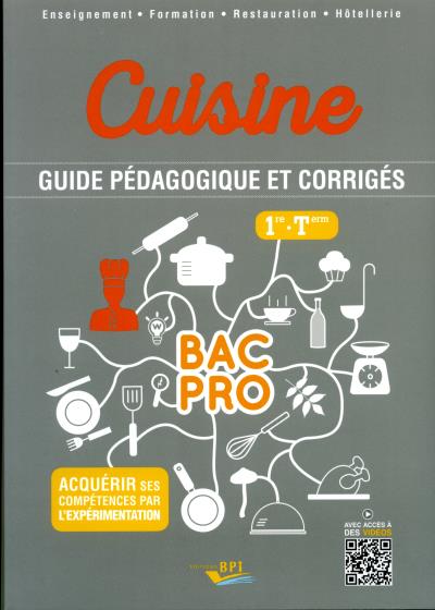 Cuisine bac pro 1 guide pedagogique et corriges