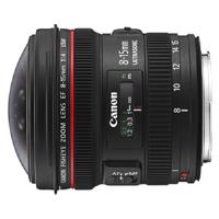 Objectif reflex Canon EF 8-15mm f/4 L USM Fisheye noir