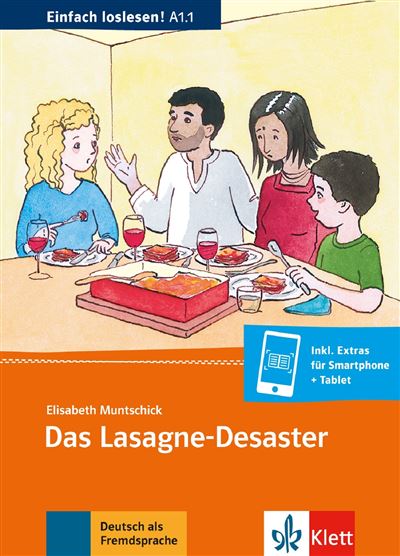 Das Lasagne-Desaster (niveau A1.1) - Livre + mp3 téléchargeable -  Collectif - Livre CD-ROM