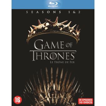 GAME OF THRONES / TRONE DE FER S1+S2-BIL-BLURAY