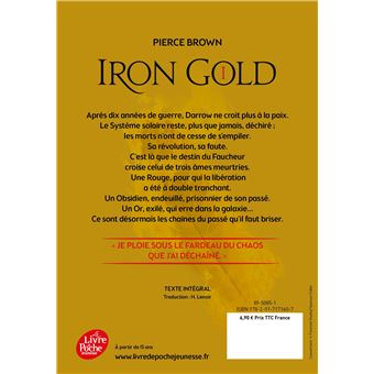 Red Rising - Livre 4 - Iron Gold - Partie 1