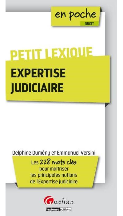 Petit lexique - expertise judiciaire