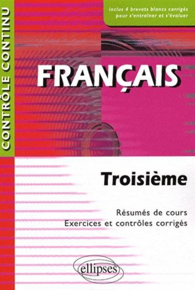 Français 3ème : objectif Brevet