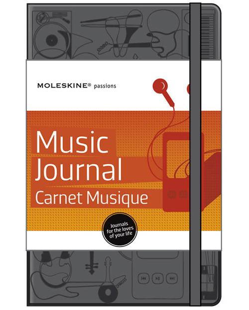 Carnet Musique - Grand Format - Couverture rigide