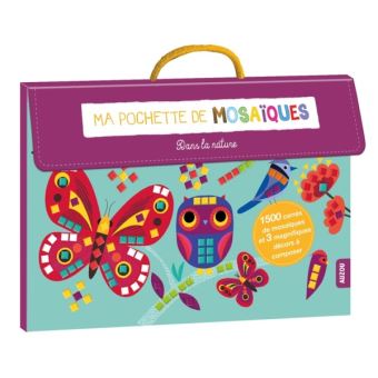Ma pochette de mosaiques dans la nature