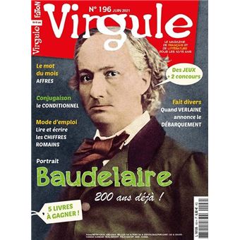 Virgule n° 196 - Baudelaire - Juin 2021