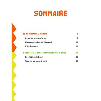 Découvrons la vie à bord, manuel de l'apprenti navigateur