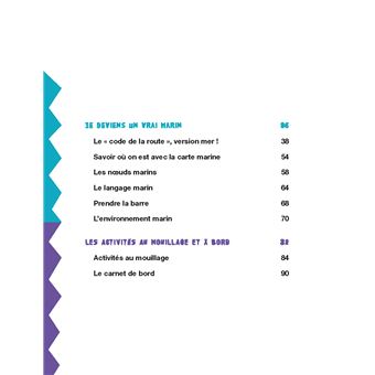 Découvrons la vie à bord, manuel de l'apprenti navigateur