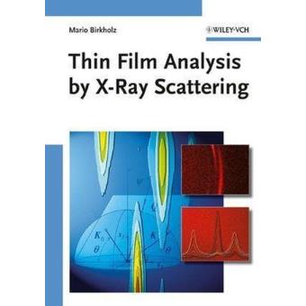 Thin film analysis by X-Ray scattering
