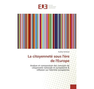 La citoyennete sous l'ere de l'europe