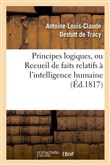 Principes logiques, ou Recueil de faits relatifs à l'intelligence humaine (Éd.1817)