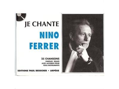 Je chante - Nino Ferrer - broché