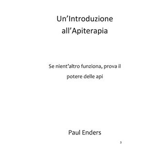 Un'Introduzione all'Apiterapia