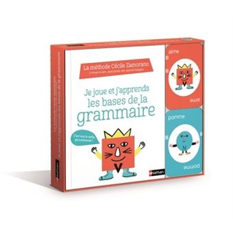 Je joue et j'apprends les bases de la grammaire