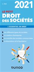 Le petit Droit des sociétés 2021 - L'essentiel en bref