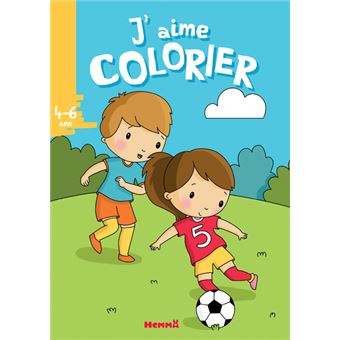 J'aime colorier (4-6 ans) (Football)