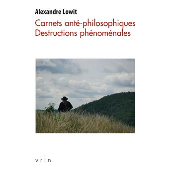 Carnets anté-philosophiques