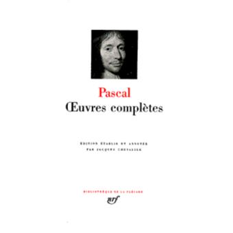 Œuvres complètes - broché - Blaise Pascal, Livre tous les livres