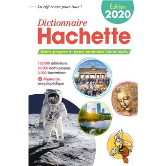 Dictionnaire hachette 2020