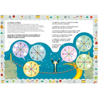 Cahier nombres et graphiques - Fous de maths