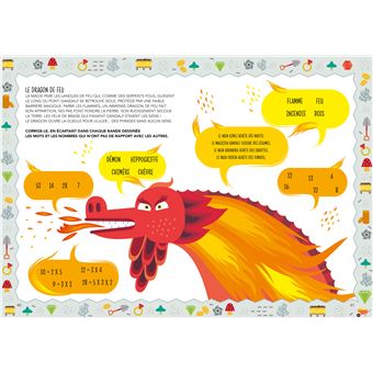 Cahier nombres et graphiques - Fous de maths