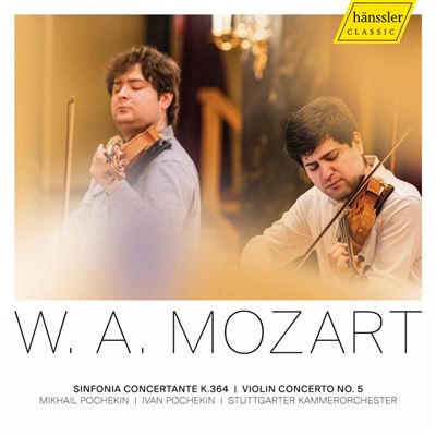 Sinfonia Concertante K 364 Concerto pour violon Numéro 5
