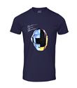 Tee shirt Daft Punk Ram Helmets unisexe Bleu Navy Taille M Exclusivité Fnac