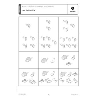 Les fiches de l'école Mathématiques Grande Section