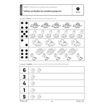 Les fiches de l'école Mathématiques Grande Section