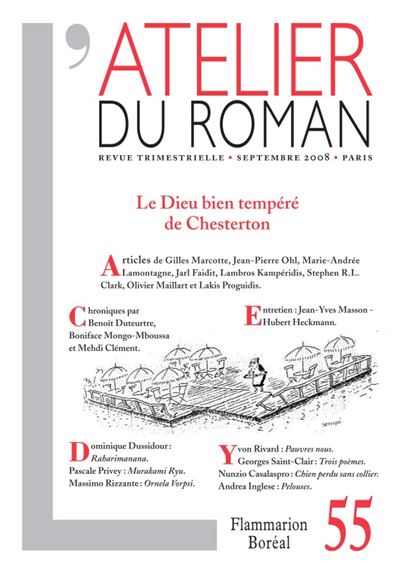 L'Atelier du roman Le Dieu bien tempere de Chesterton -