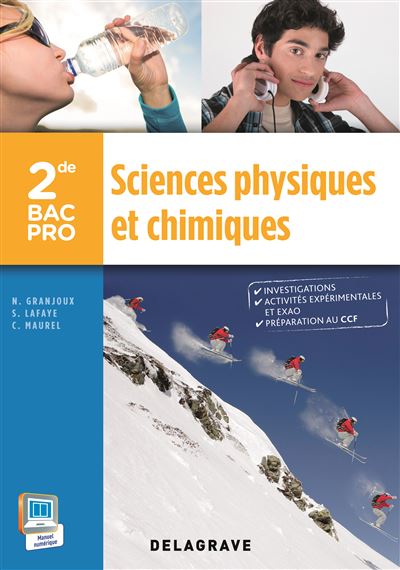 Sciences physiques et chimiques 2ème Bac Pro