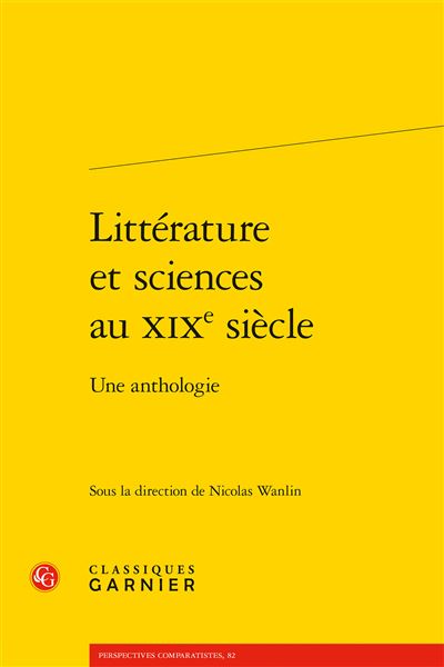 Litterature et sciences au 19e siecle une anthologie