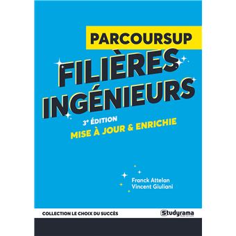 Parcoursup - Filières ingénieurs