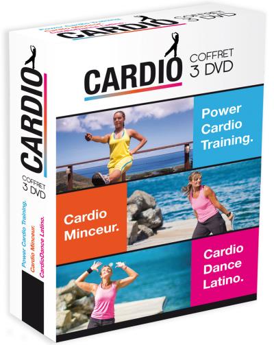 Cardio : Power Cardio + Cardio minceur + Cardio Dance Latino  DVD